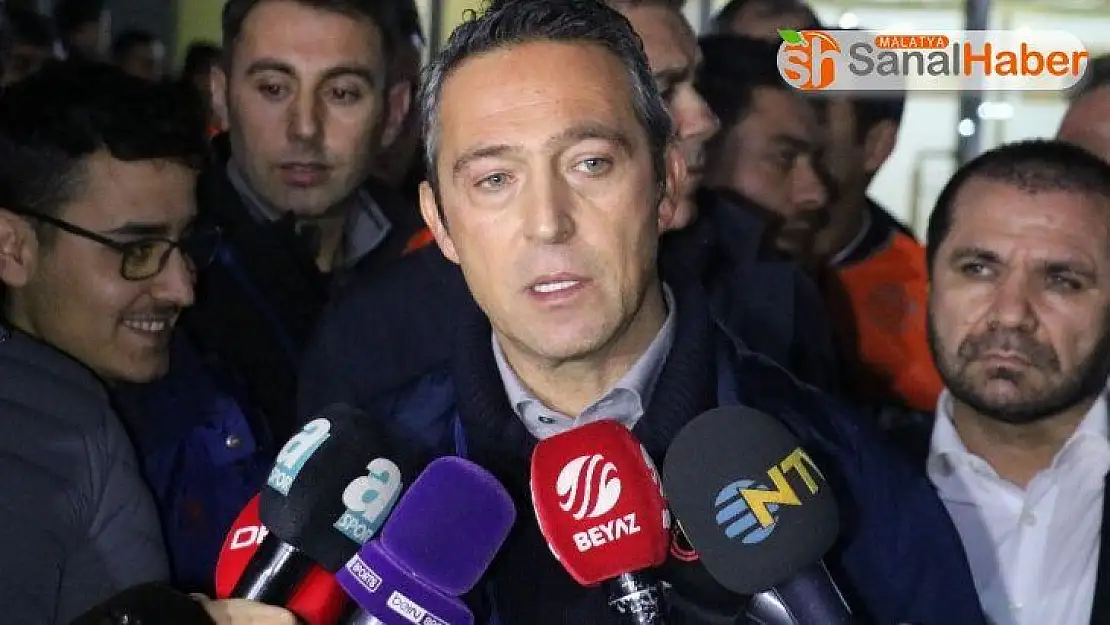 Ali Koç: 'Şampiyon olacağımıza inanıyoruz'