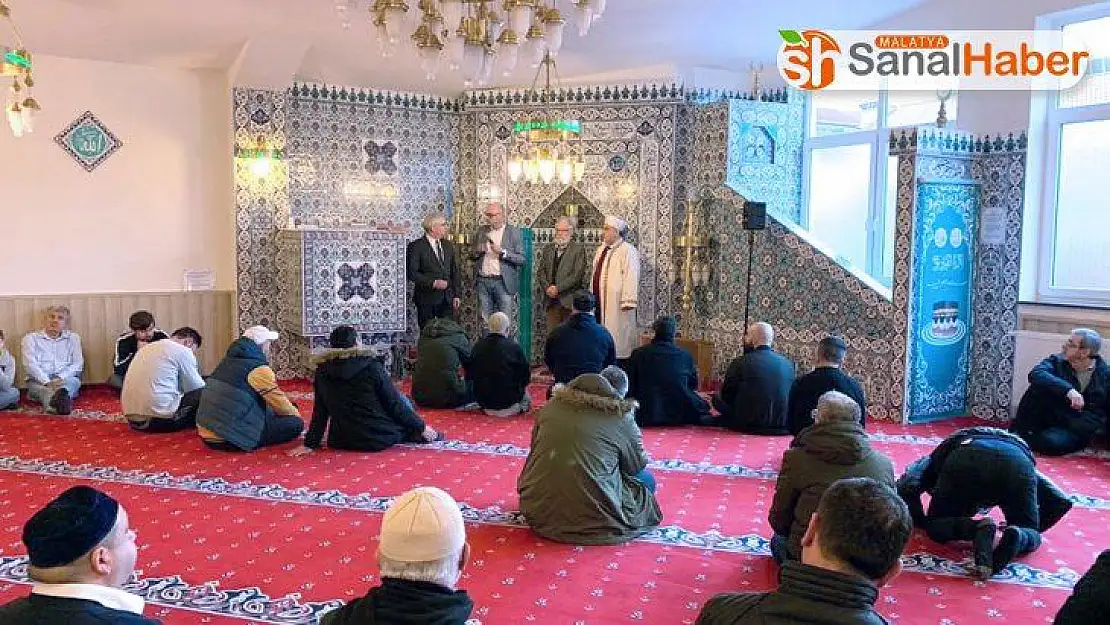 Alman belediye başkanından DİTİB Camisi'ne geçmiş olsun ziyareti