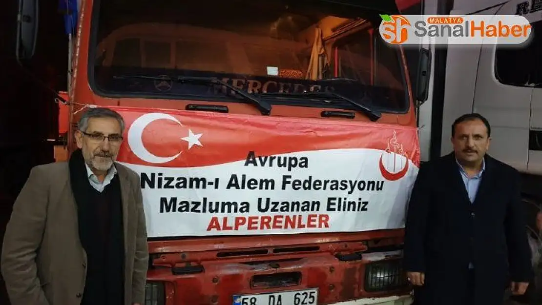 Alperenlerden depremzedelere yardım eli