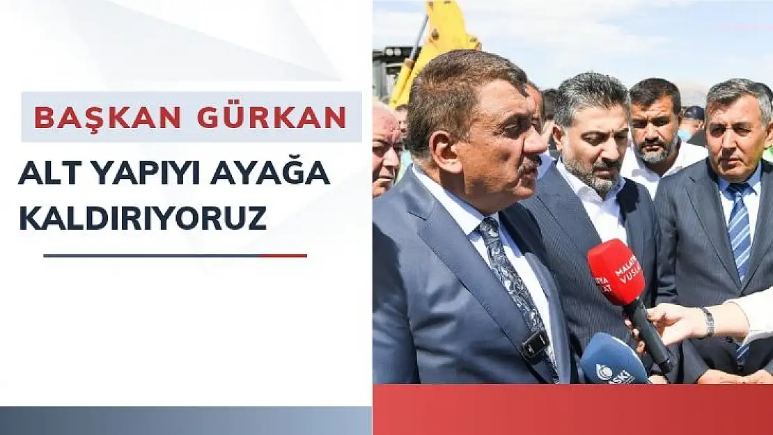 Alt yapıyı ayağa kaldırıyoruz