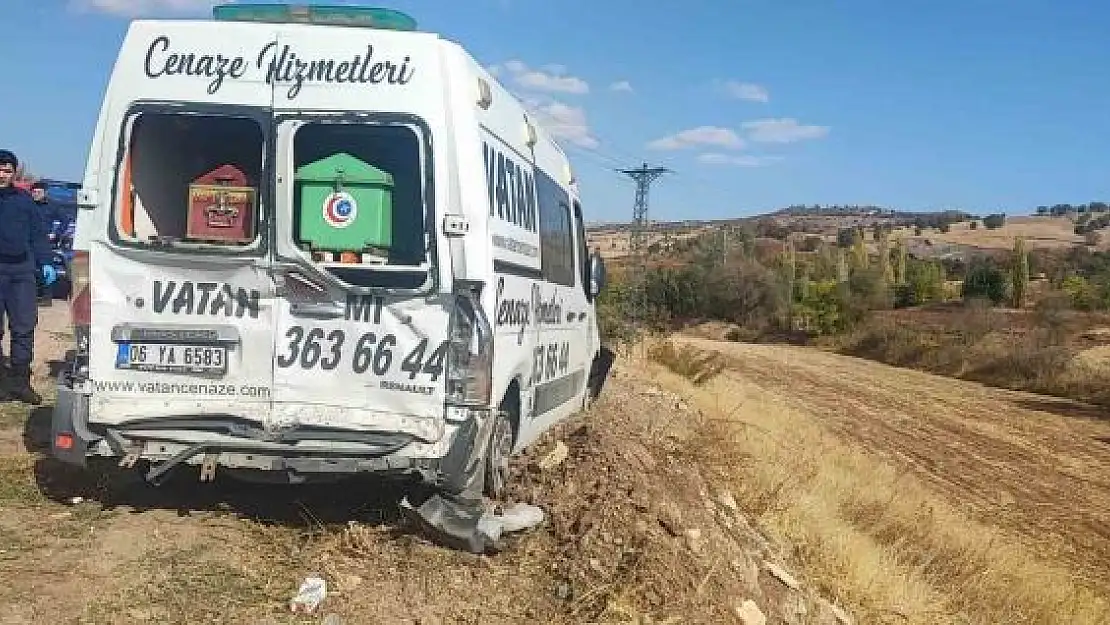 'Annesinin cenazesinin bulunduğu cenaze aracını kaçırdı'