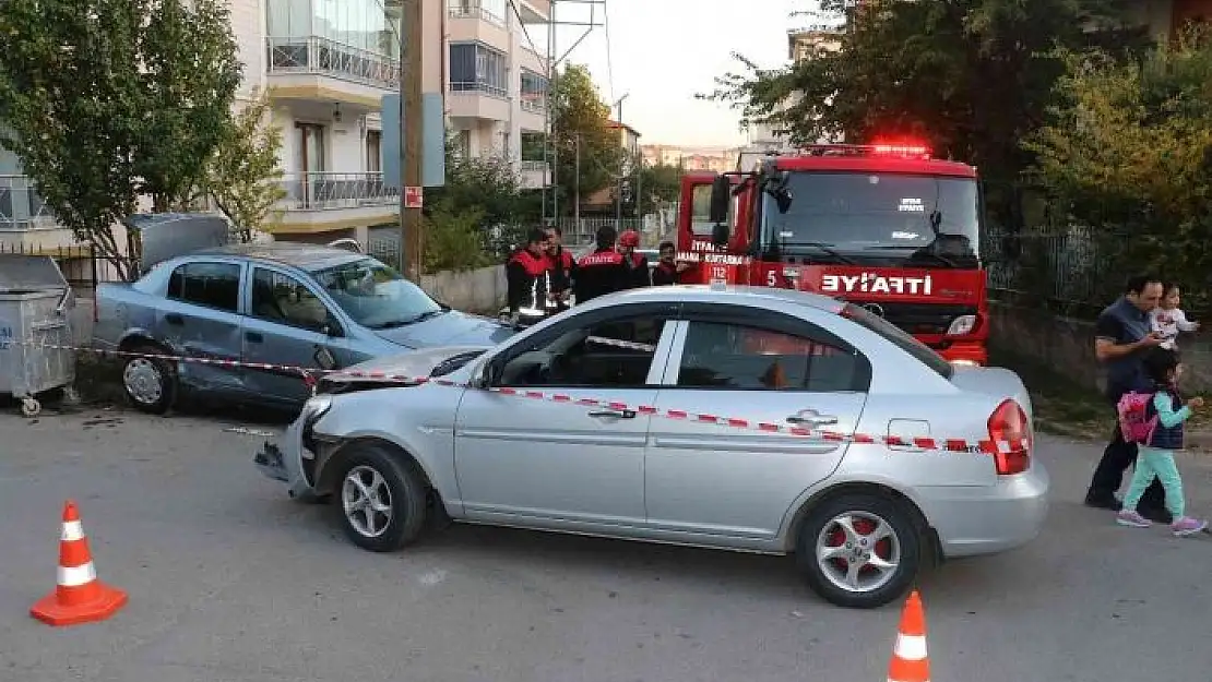 'Ara sokakta meydana gelen kazada 1 kişi ağır yaralandı'