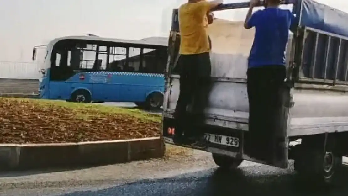 'Araç dışında yolcu taşıyan sürücüye cezai işlem'
