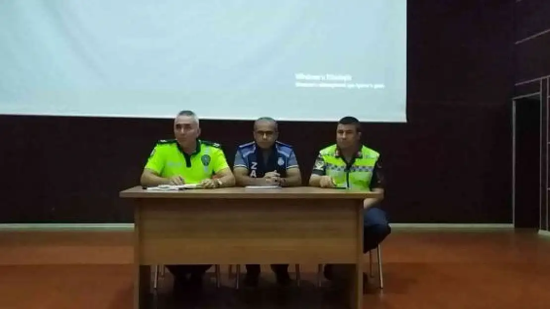 'Araç sürücülerine eğitim'