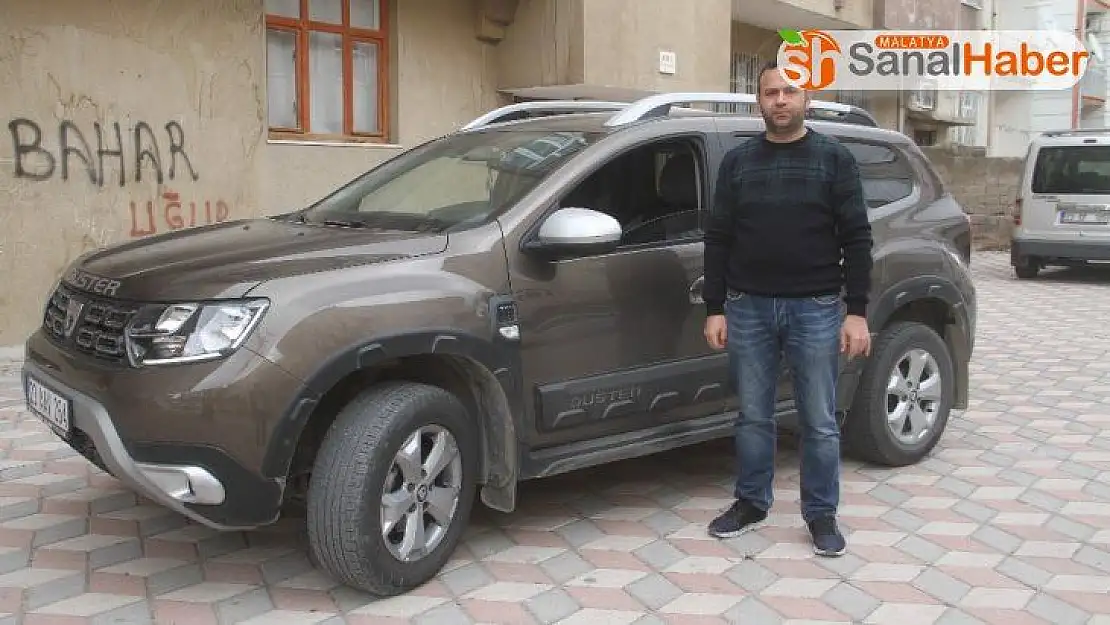 Aracının başkası tarafından satışa çıkarıldığını görünce şok oldu