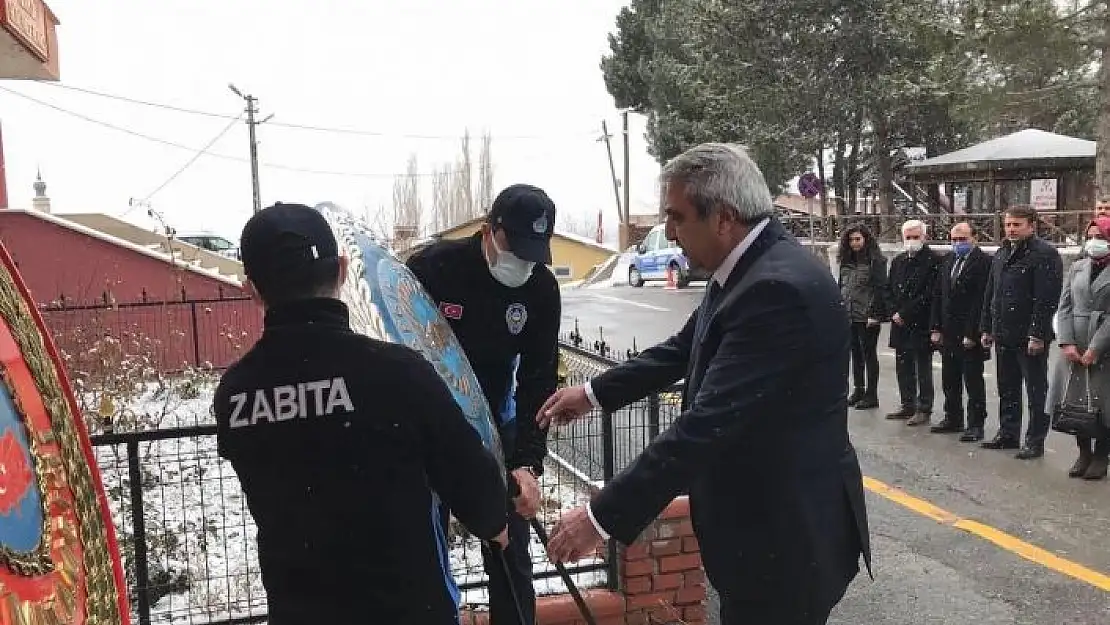 'Arapgir´de kar altında 18 Mart coşkusu'