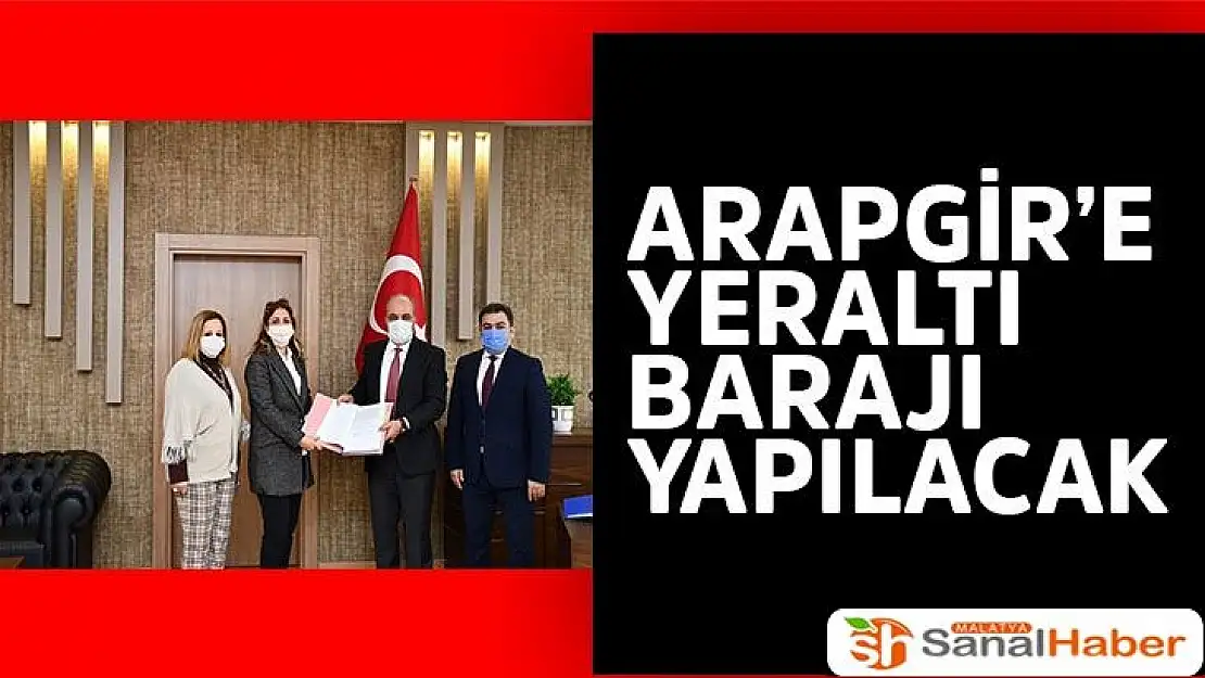 Arapgir´e Yeraltı Barajı yapılacak