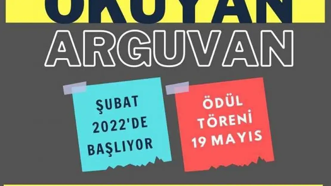 'Arguvan´da kitap okuma seferberliği'