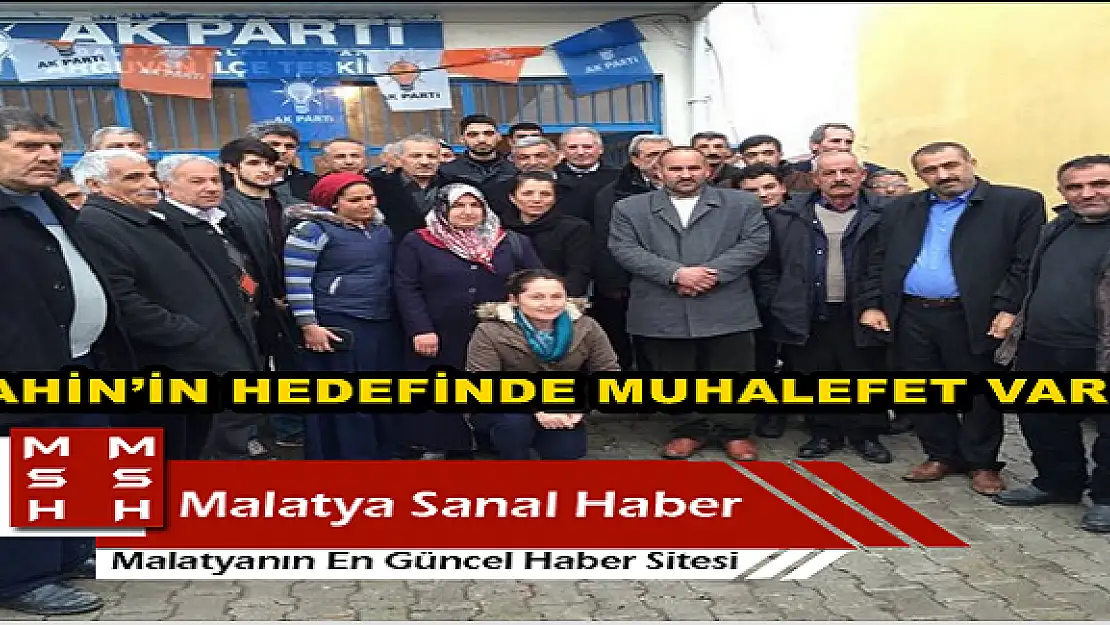 ŞAHİN´DEN ARGUVAN´A ZİYARET 
