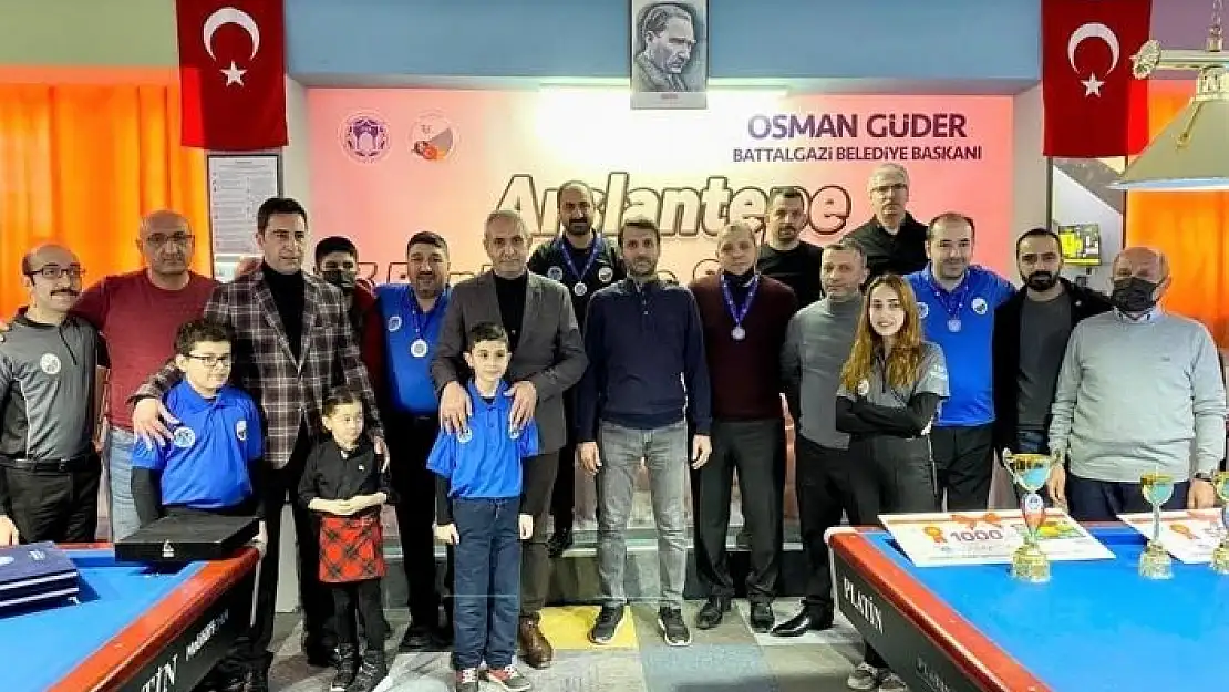 'Arslantepe Bilardo Şampiyonası sona erdi'