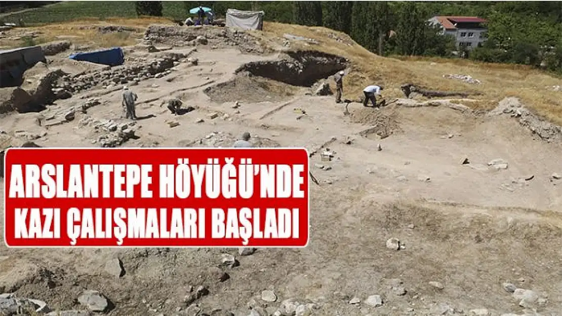 Arslantepe Höyüğü´nde kazı çalışmaları başladı