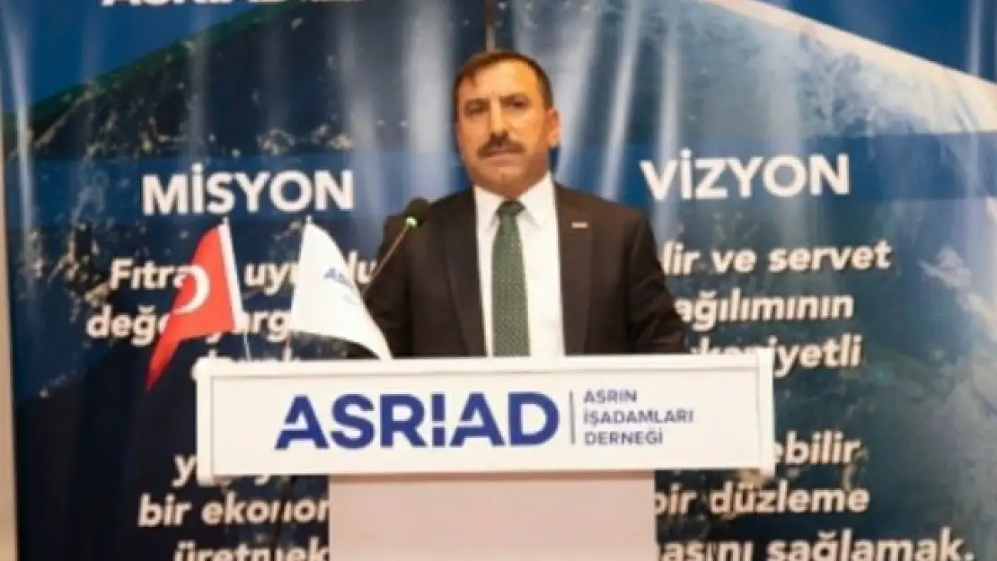 'ASRİAD Başkanı Özal´den Ahilik Haftası mesajı'