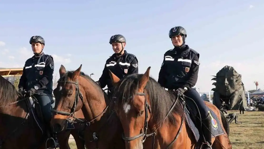 'Atlı jandarma timine büyük ilgi'