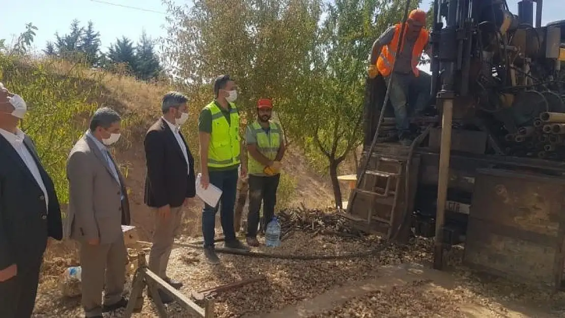 'Aydın, hızlı tren sondaj çalışmalarını yerinde inceledi'