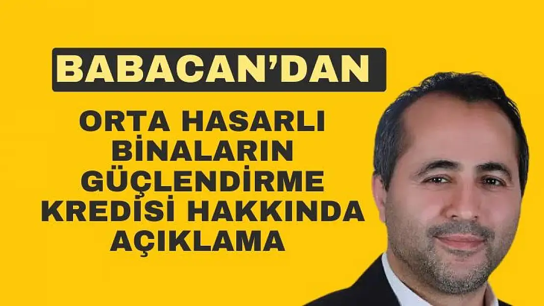 Babacan'dan güçlendirme kredisi hakkında açıklama