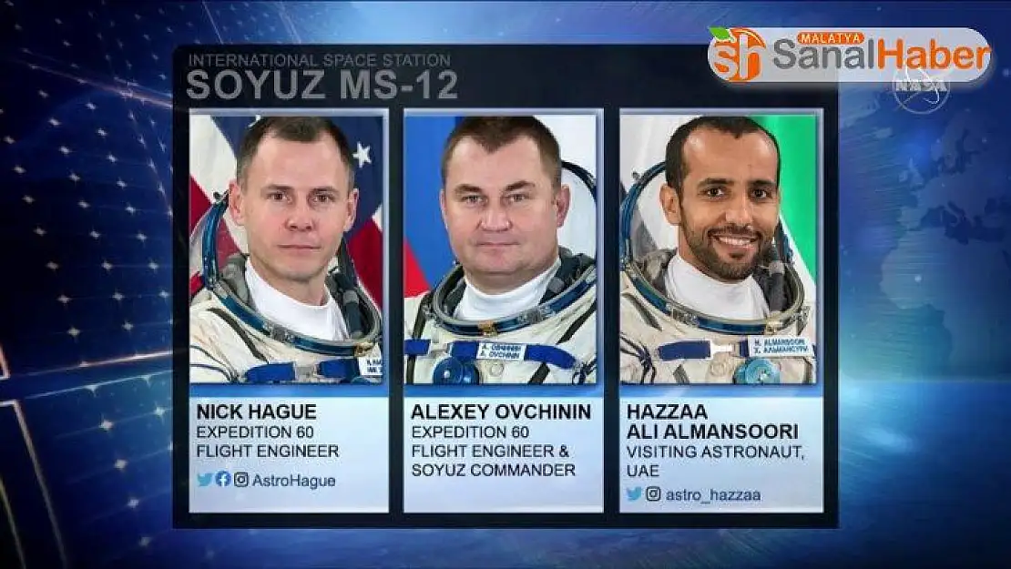 BAE'nin ilk astronotu dünyaya döndü