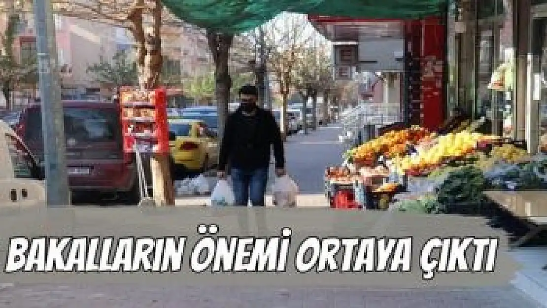 Bakallarının önemi ortaya çıkardı