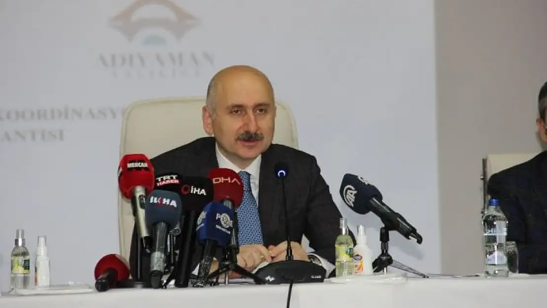 'Bakan Adil Karaismailoğlu: ''100 yıldır yapılamayanları bir bir yapıyoruz'''