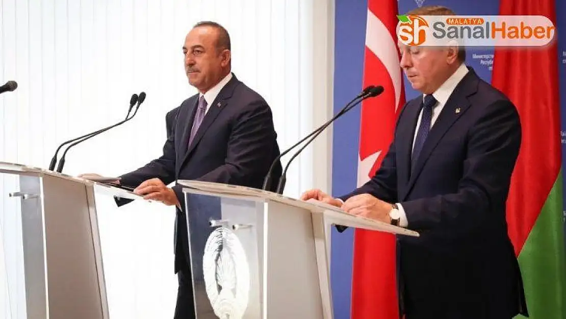 Bakan Çavuşoğlu: 'Belarus'un Dünya Ticaret Örgütü üyeliğini güçlü bir şekilde destekliyoruz'
