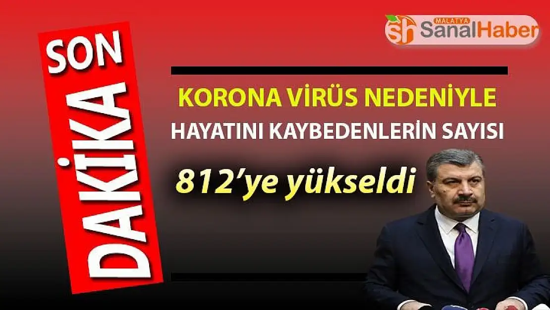 Bakan Koca bugünkü rakamları açıkladı