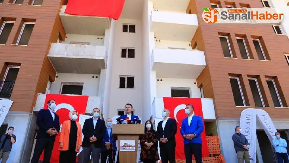 'Deprem konutlarının Elazığ ve Malatya'daki toplam maliyeti 5 milyar lira'