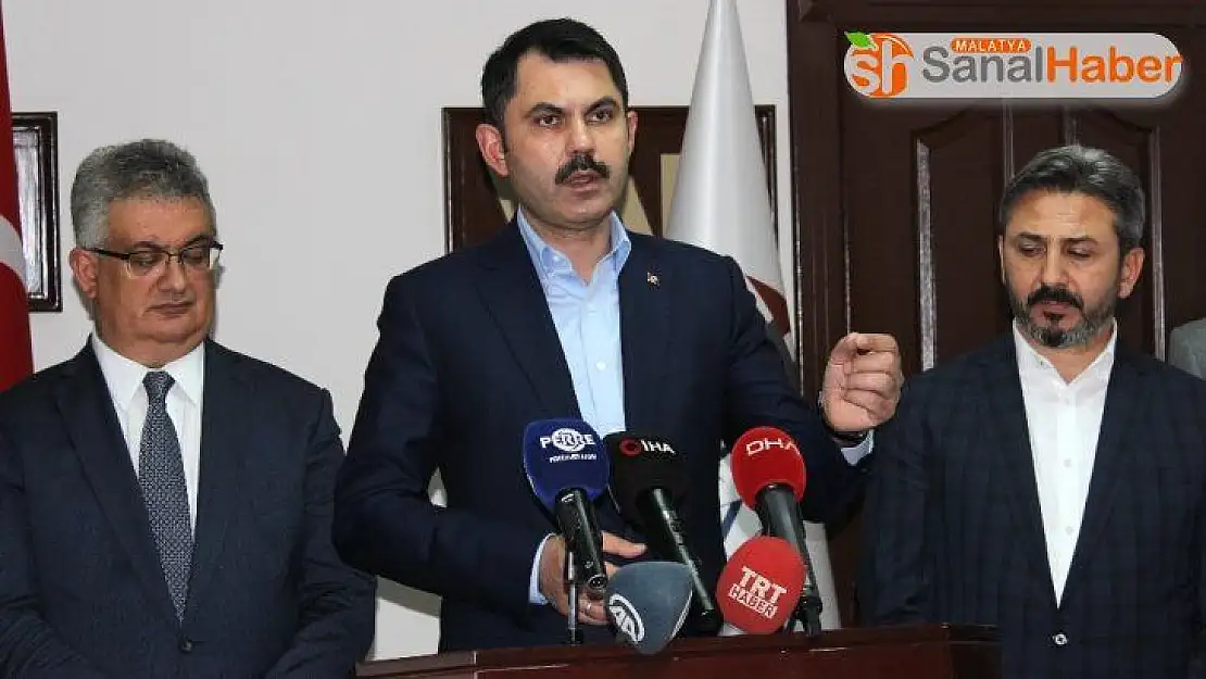 Bakan Kurum 'Güvenli Bölge'deki kentleşmeyle ilgili konuştu