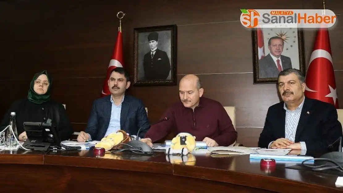 Bakan Soylu: '3 Şubat'ta açılacak olan okullar, Elazığ'ın tamamında 10 Şubat'ta açılacak'
