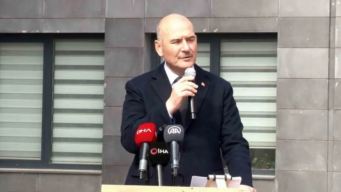 'Bakan Soylu: ''Kim hangi oyunu kurarsa kursun ülkenin büyümesine engel olamayacaktır'''