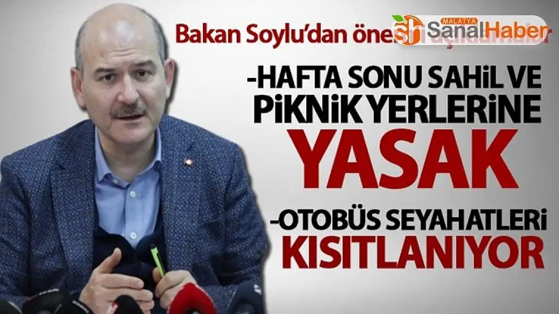Bakan Soylu'dan önemli açıklamalar
