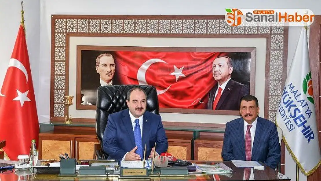 Bakan Varank, Malatya Büyükşehir'de