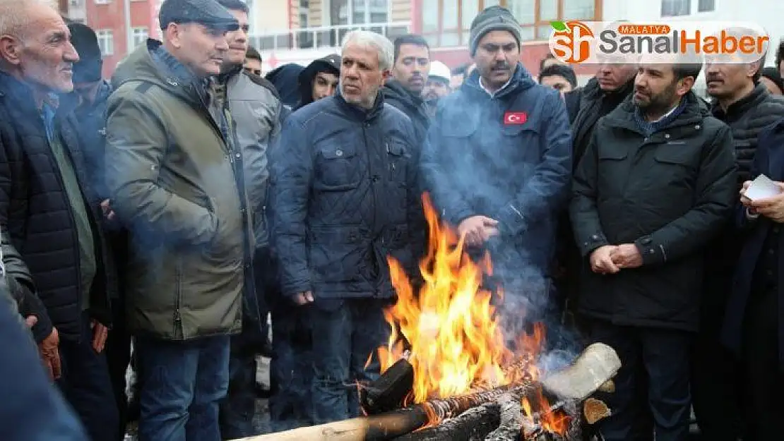 Bakanlar Soylu ve Kurum Elazığ'da çalışmalarını sürdürüyor