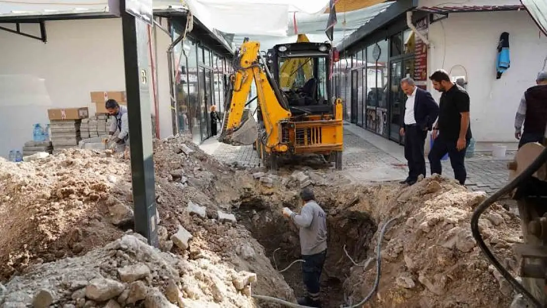 'Balıkesir Çarşısının altyapı sorunu çözülüyor'