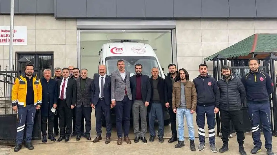 'Balkar 112 acil ambulans istasyonu açıldı'