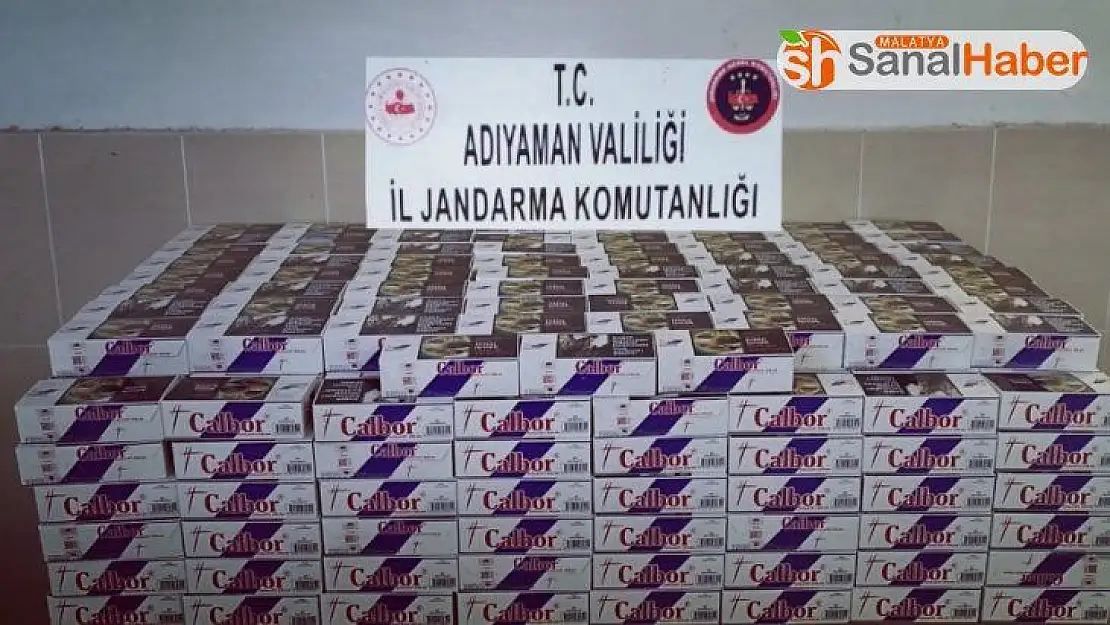 Bandrolsüz makaron ele geçirildi