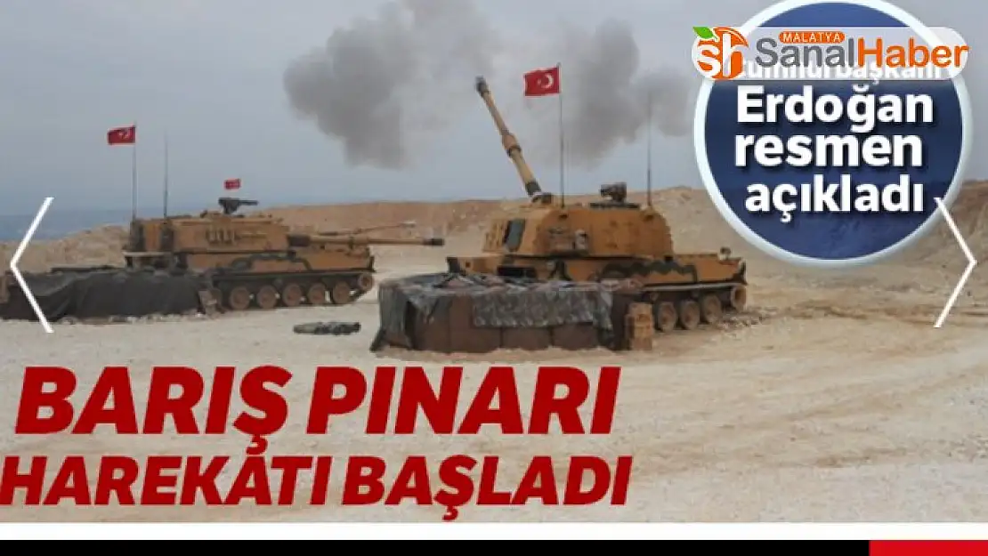 Barış Pınarı Harekatı başladı