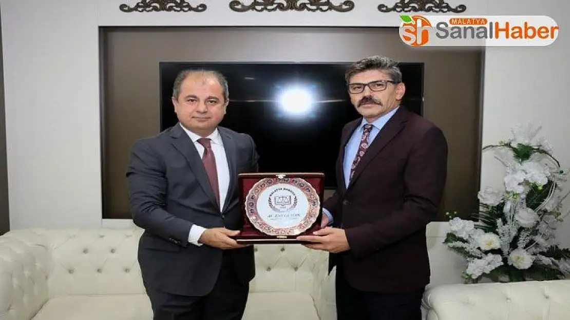 Baro Başkan Han'dan Emniyet Müdürü Dağdeviren'e ziyaret