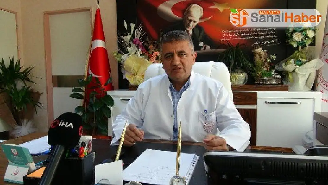 Başhekim Aktürk´ten Malatya´ya Uyarı