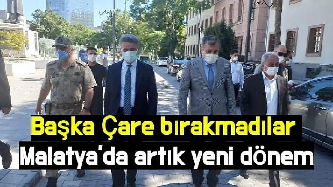 Başka Çare bırakmadılar  Malatya´da artık yeni dönem