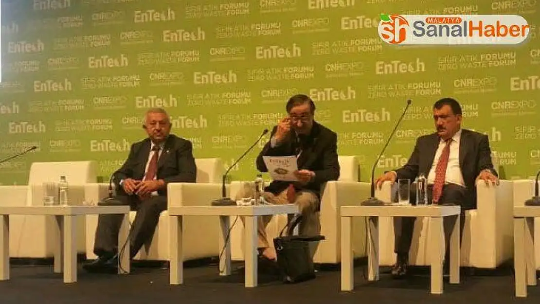 Başkan  Gürkan, Sıfır Atık Yönetimi  panelinde konuştu