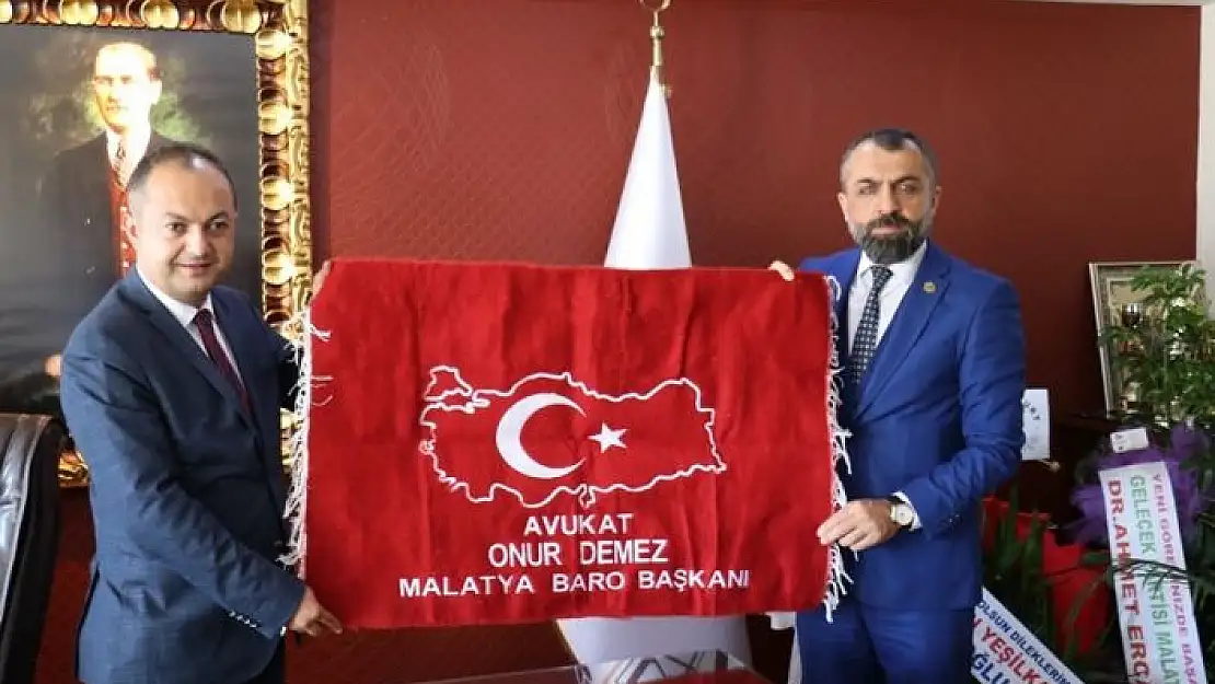 'Başkan Akın´dan baroya ziyaret'