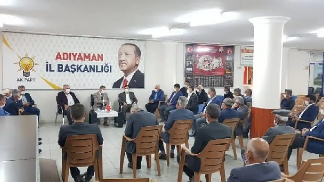 'Başkan Alkayış köy muhtarları ile bir araya geldi'