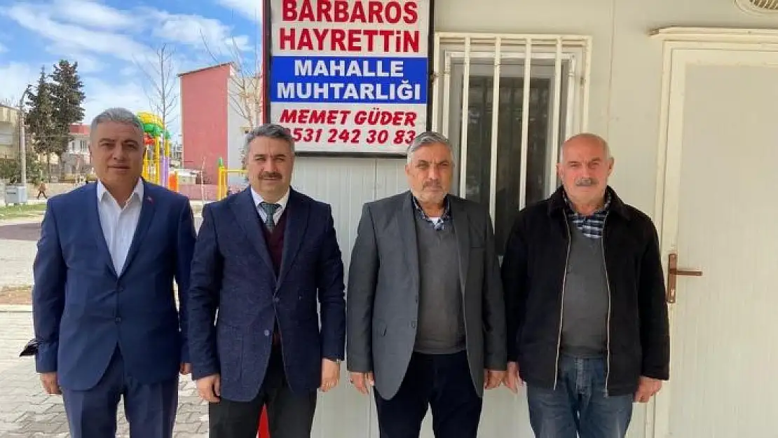 'Başkan Alkayış muhtarlar ile sık sık bir araya geliyor'