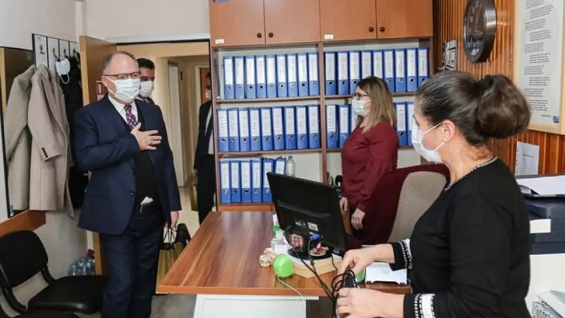 'Başkan Bilgin´den kurumlara ziyaret'