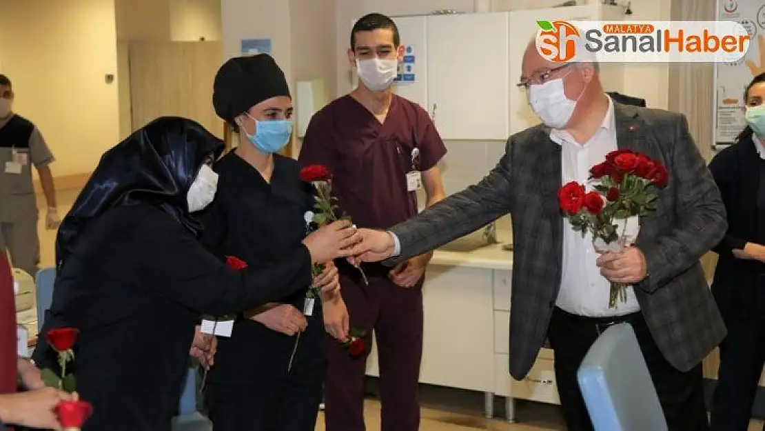 Başkan Bilgin hemşireleri unutmadı