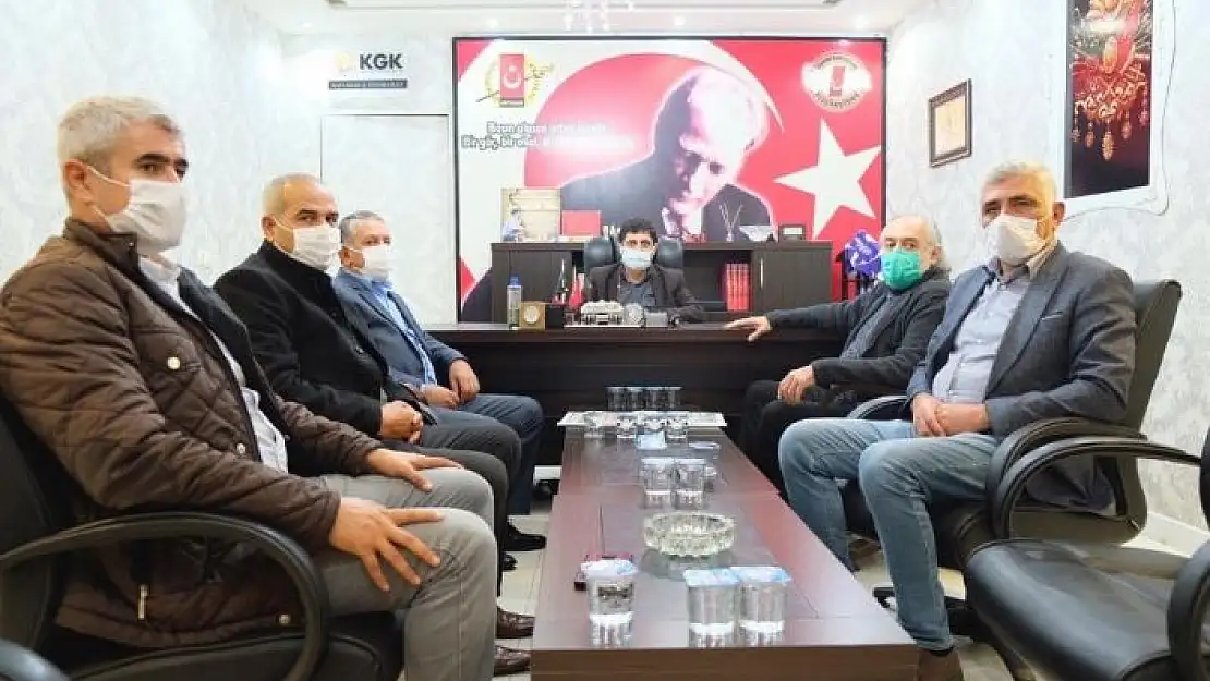 'Başkan Binzet AGAD Yönetimiyle bir araya geldi'
