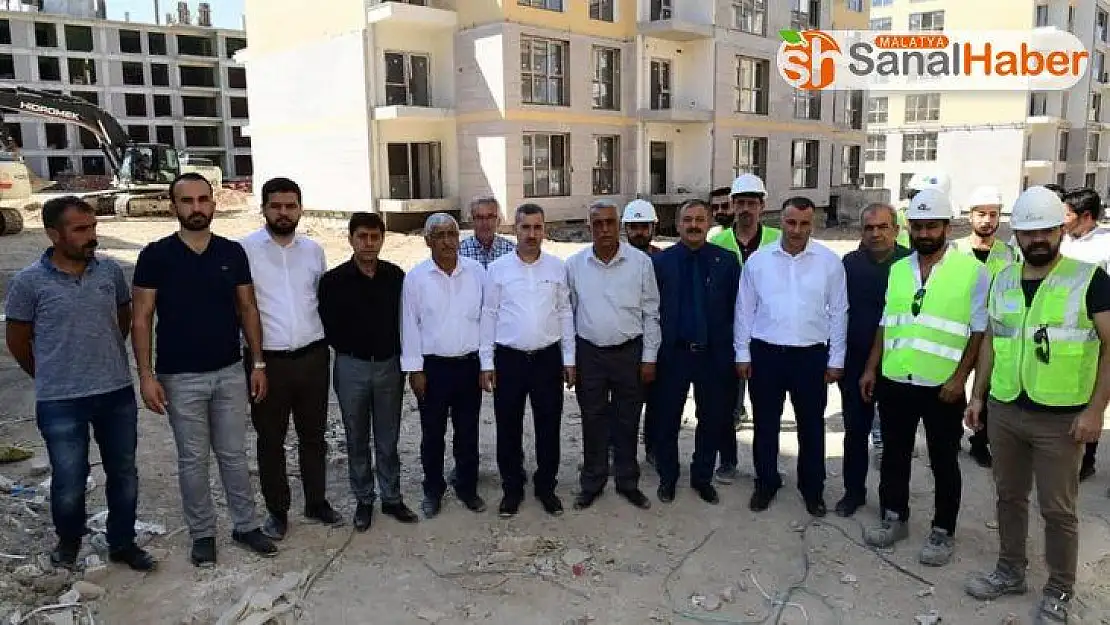 Başkan Çınar, 'Kentsel gelişim ve dönüşüm proje' alanını inceledi
