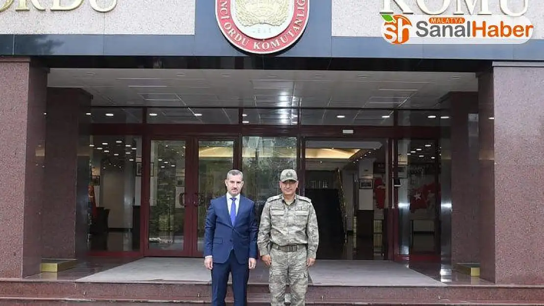 Başkan Çınar'dan, 2. Ordu'ya destek ziyareti