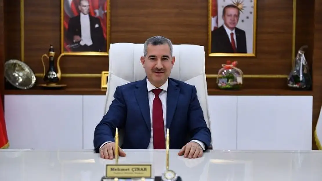 'Başkan Çınar´dan bayram kutlaması'