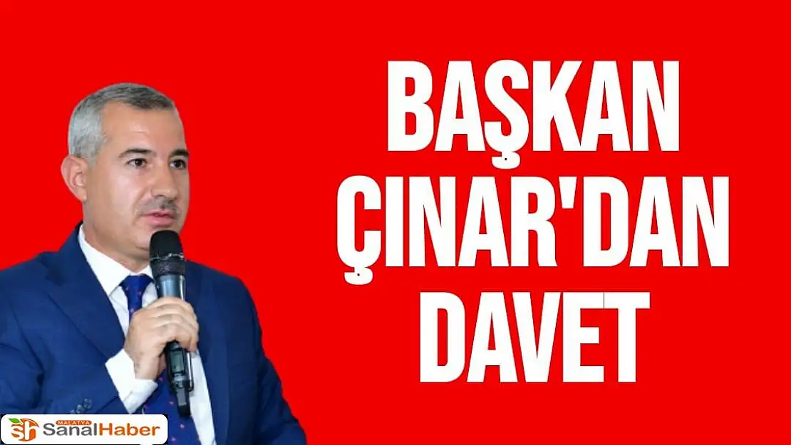 Başkan Çınar´dan kiraz festivali daveti