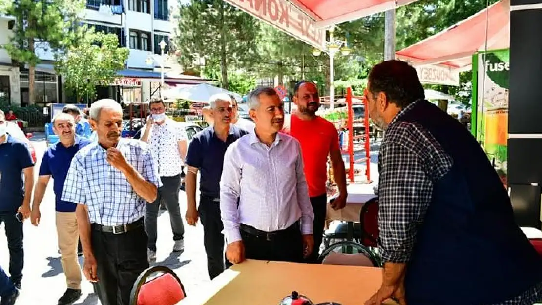 'Başkan Çınar, esnafın talepleri dinledi'